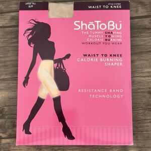 ShaToBu Waist To Knee Calorie Burning Shaper Large Tall Style 12700A NWT